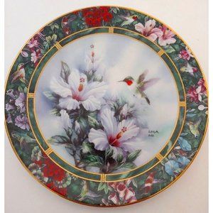 LENA LIU Collector Plate Hummingbird